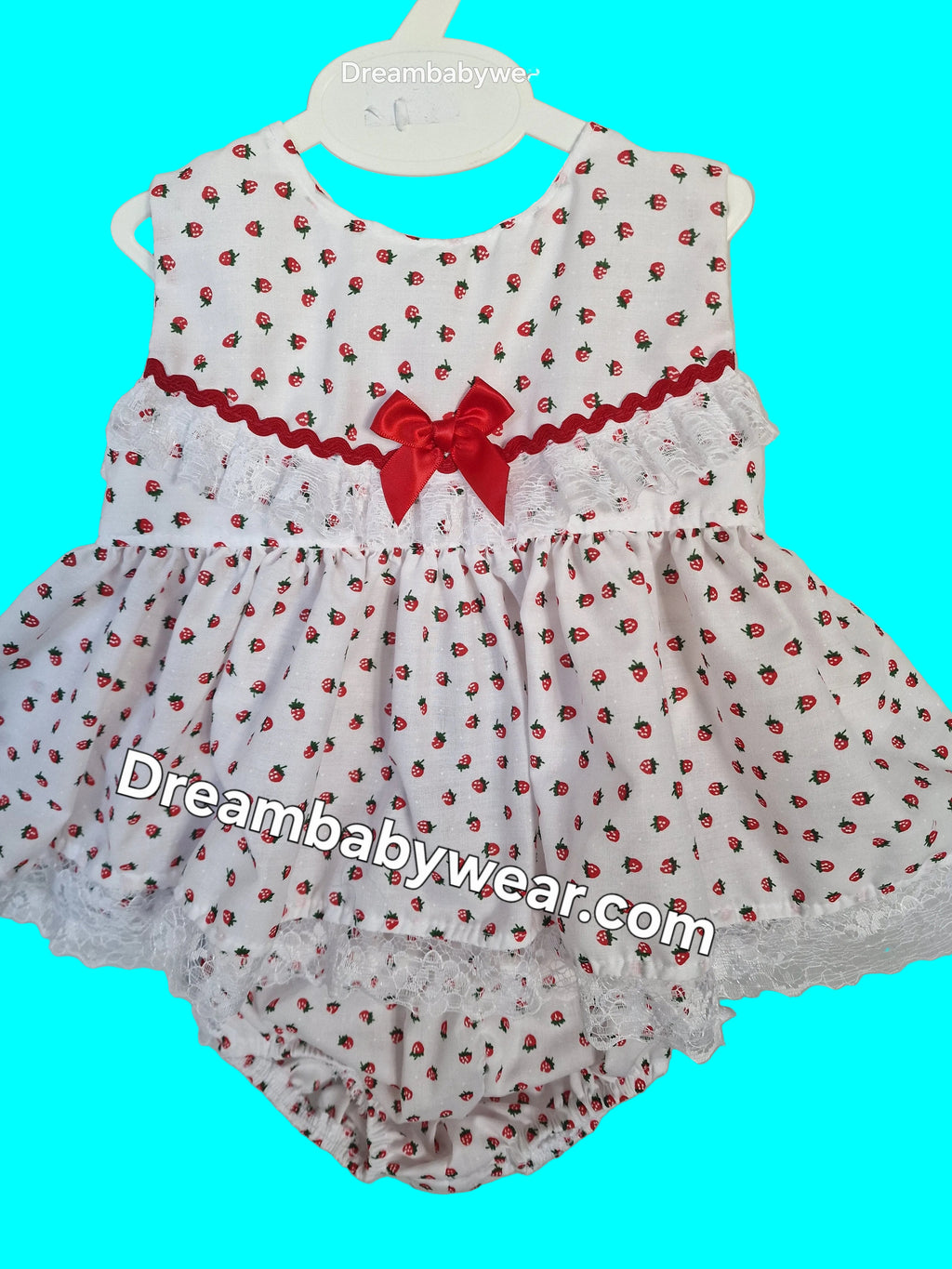 ROSIE Strawberry print summer 2 piece set