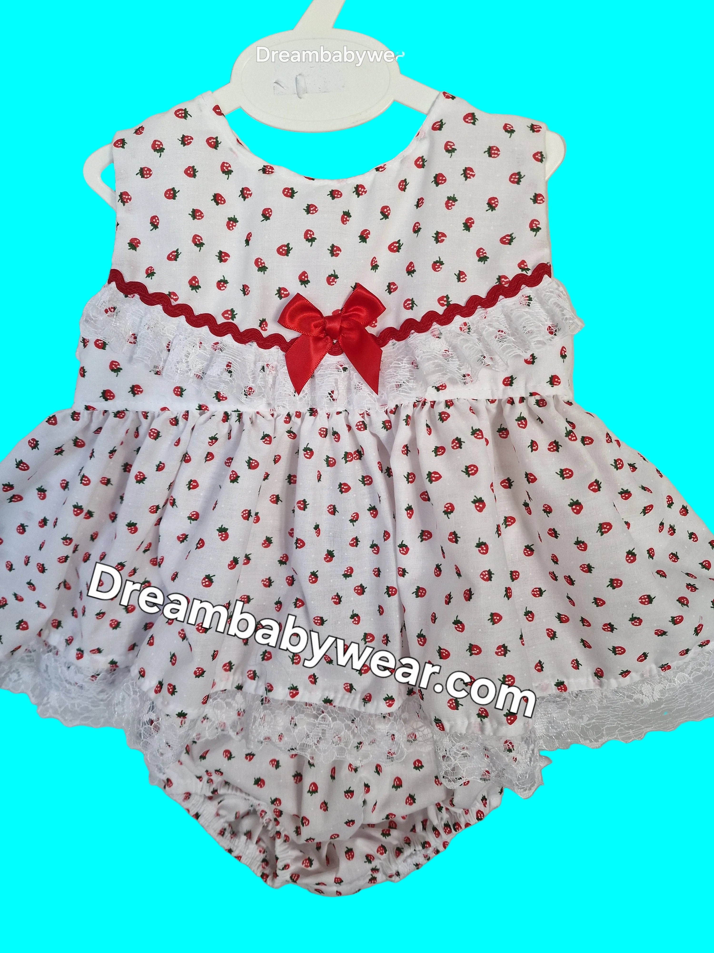 ROSIE Strawberry print summer 2 piece set