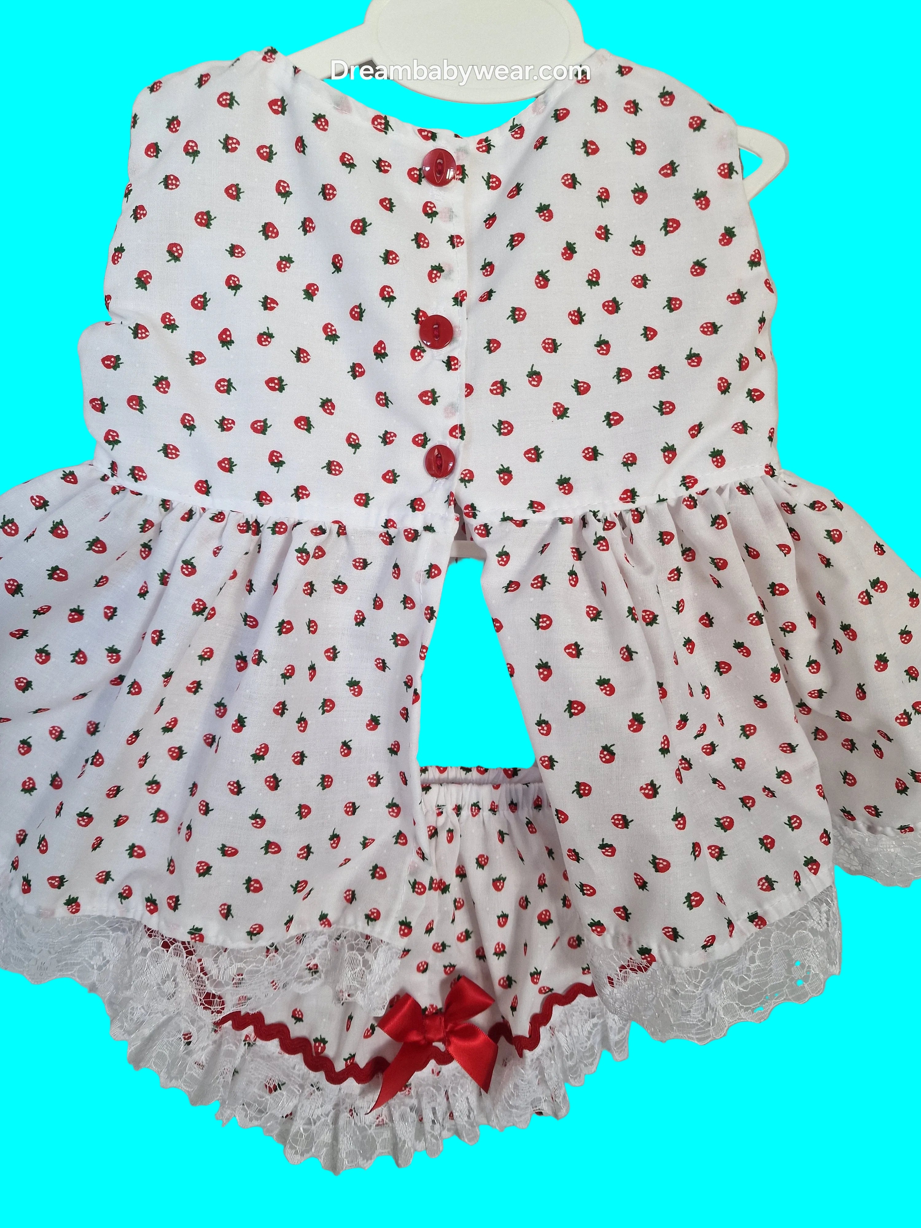 ROSIE Strawberry print summer 2 piece set