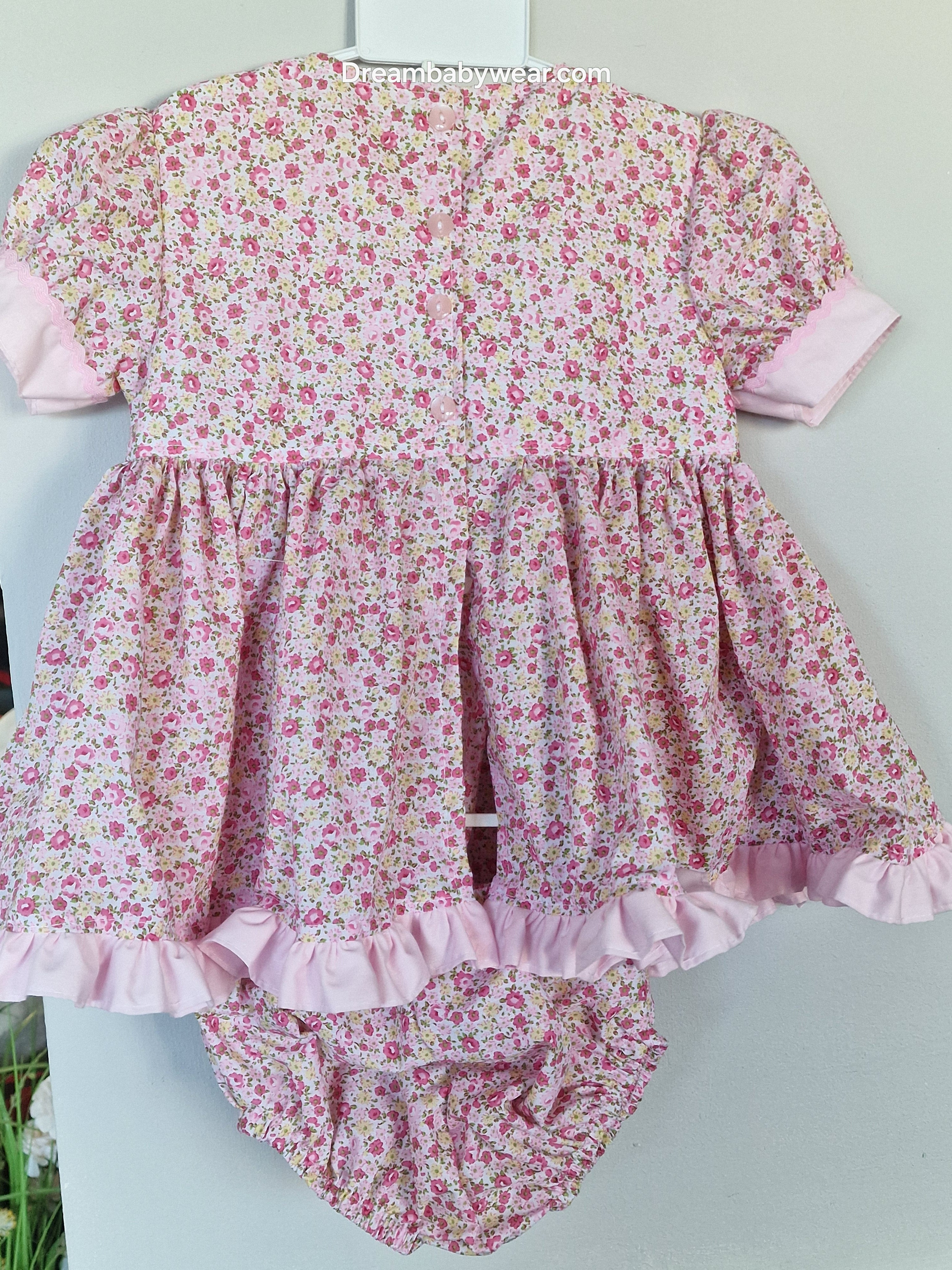 Strawberry Shortcake print summer top bloomers  2 piece set 0-10 years