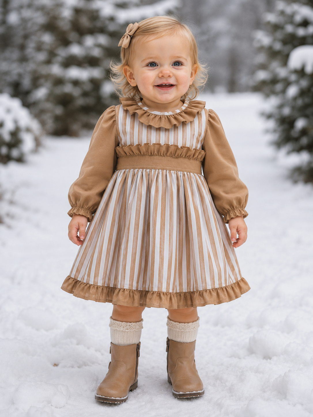 SALE 12-18 months  traditional  blouse and pinafore 2 piece set