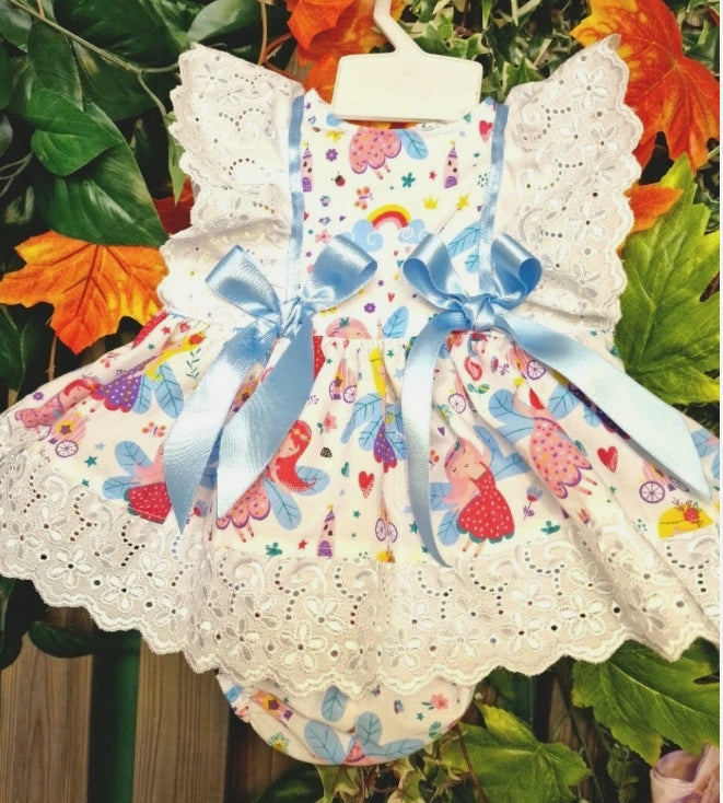 SALE  0-5 years BABY GIRLS FAIRIES AND BUTTERFLIES SUMMER TOP AND PANTS SET