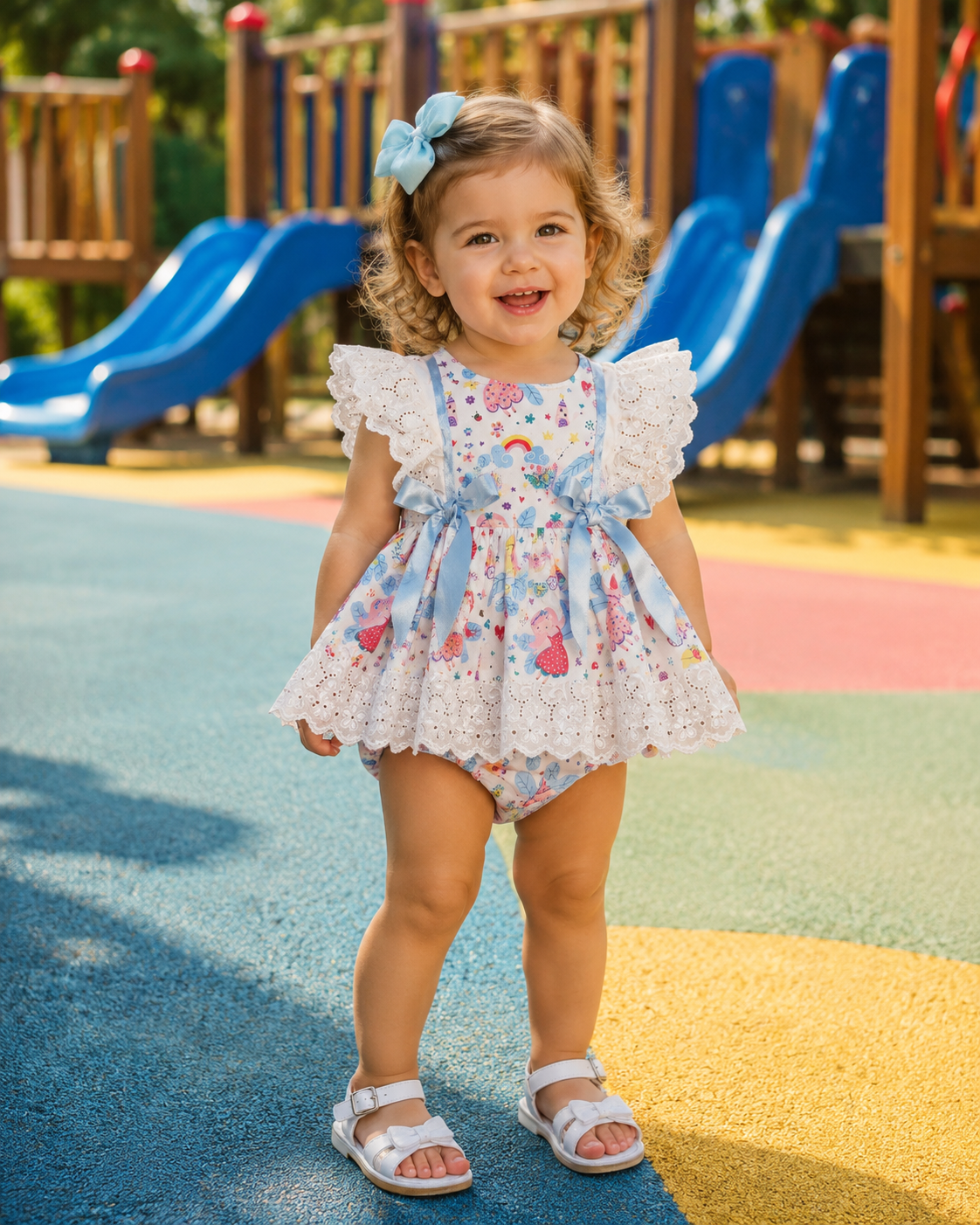 SALE  0-5 years BABY GIRLS FAIRIES AND BUTTERFLIES SUMMER TOP AND PANTS SET