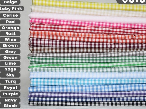 Traditional gingham lined school dress 6 colours 0-10 years