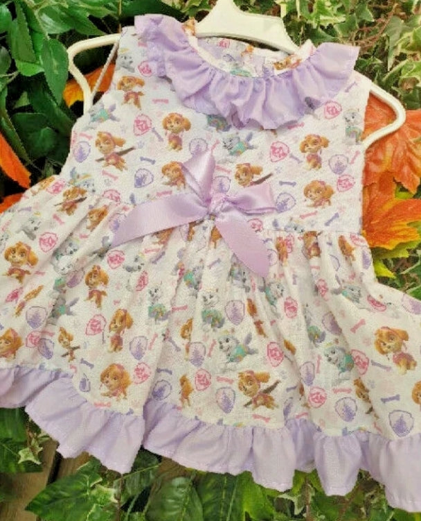 SALE 18-24 months Paw patrol lilac trim top and knickers set