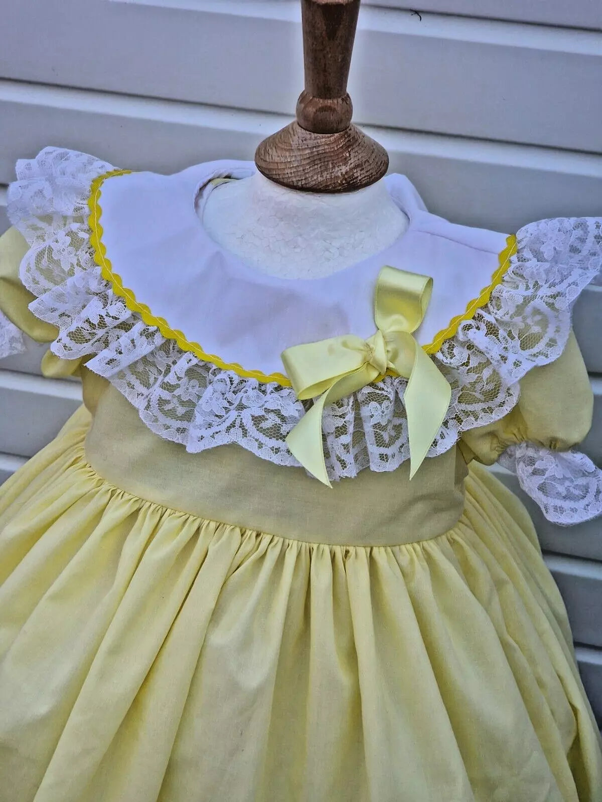 DREAM 0-8YEARS baby girls vintage traditional collared  lined  dress 8 colours