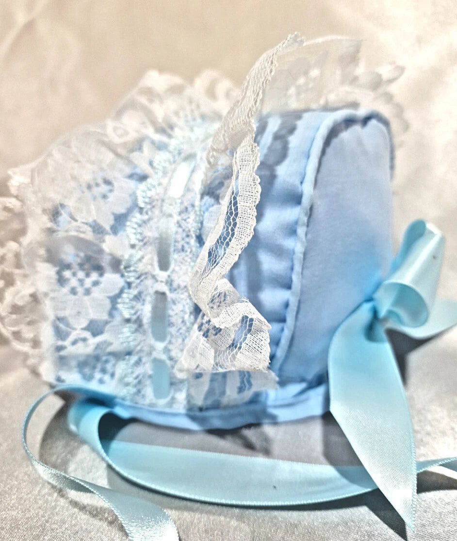 DREAM BABY GIRLS 0- 5 YEARS Spanish Romany summer cotton frilly lined bonnet cap
