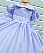 DREAM 0-8 years BABY GIRLS  traditional smocked  twirly dress various colours