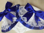 DREAM GIRLS RIBBON BOW CHOICE 16 COLOURS FRILLY SOCKS ALL SIZES OR REBORN DOLLS