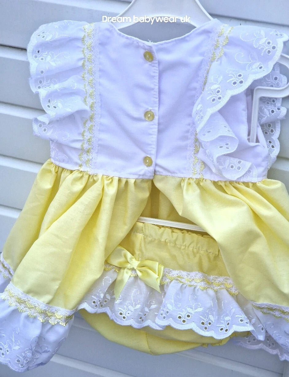 DREAM 0-8 YEARS baby girls  various choice Character top and frilly bum pants
