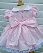 DREAM 0-8 years BABY GIRLS  traditional smocked  twirly dress various colours