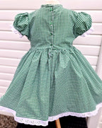 DREAM 0-8 years GIRLS traditional  gingham school uniform lined dress 4 colours