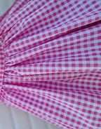 DREAM 0-8 years GIRLS  gingham school uniform drop waist lined dress 6 colours