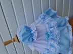 DREAM 0-8 YEARS baby girls vintage traditional frilly netted  dress 8 colours