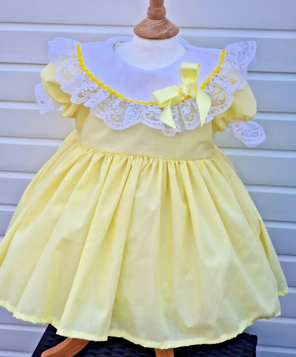 DREAM 0-8YEARS baby girls vintage traditional collared  lined  dress 8 colours