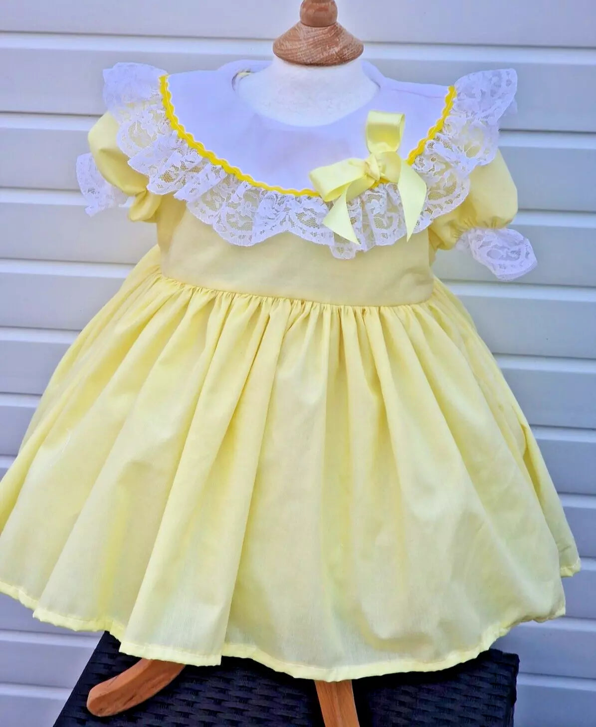 DREAM 0-8YEARS baby girls vintage traditional collared  lined  dress 8 colours