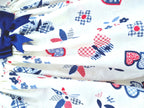 DREAM 0-8 years BABY GIRLS cream navy red hearts traditional romany twirly dress