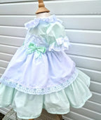 DREAM 0-7 years BABY GIRLS Romany Spanish layered frilly net dress 4 colours