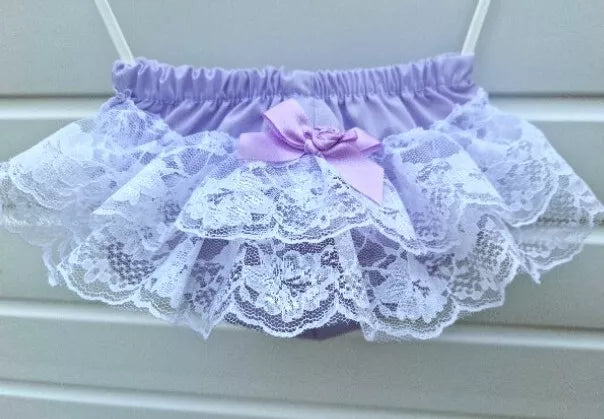 DREAM 0-5 BABY GIRLS frilly bum knickers diaper cover sky mint pink lilac lemon