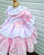 DREAM 0-7 years BABY GIRLS Romany Spanish layered frilly net dress 4 colours