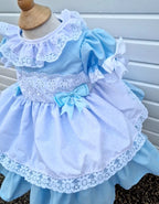 DREAM 0-7 years BABY GIRLS Romany Spanish layered frilly net dress 4 colours