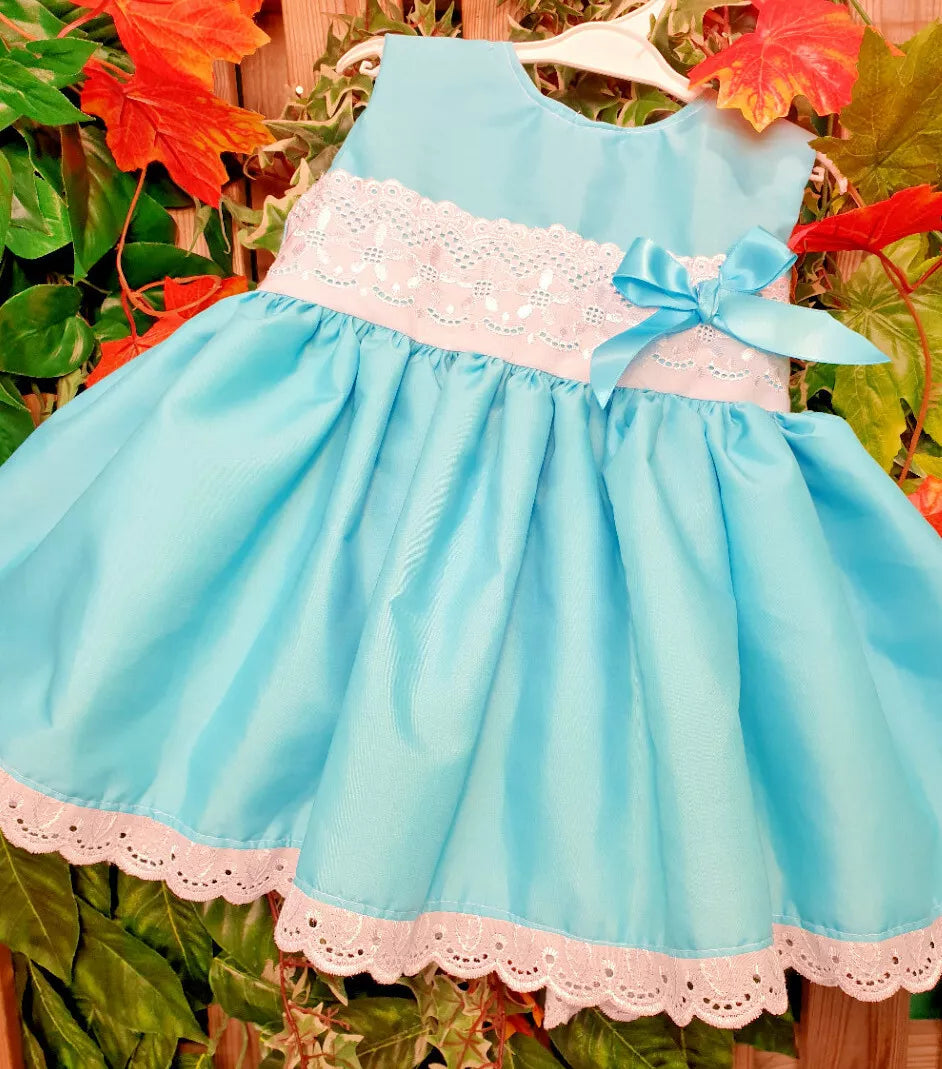 DREAM 0-8 years BABY GIRLS sleeveless twirly skirt summer lined dress colors