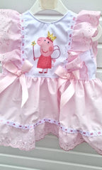 DREAM 0-8 YEARS baby girls  various choice Character top and frilly bum pants