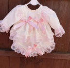 DREAM 0-5 YEARS baby girls  Spanish frilly long sleeved top frilly bum pants