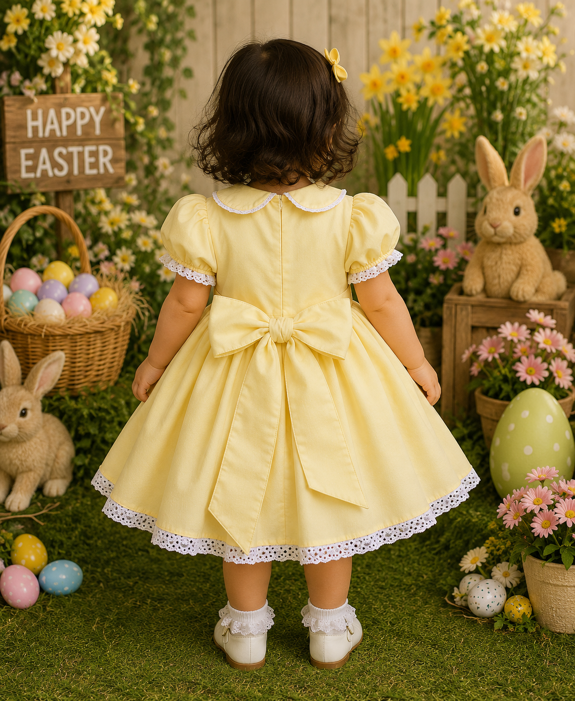 DREAM 0-8 years BABY GIRLS  traditional smocked  twirly dress various colours